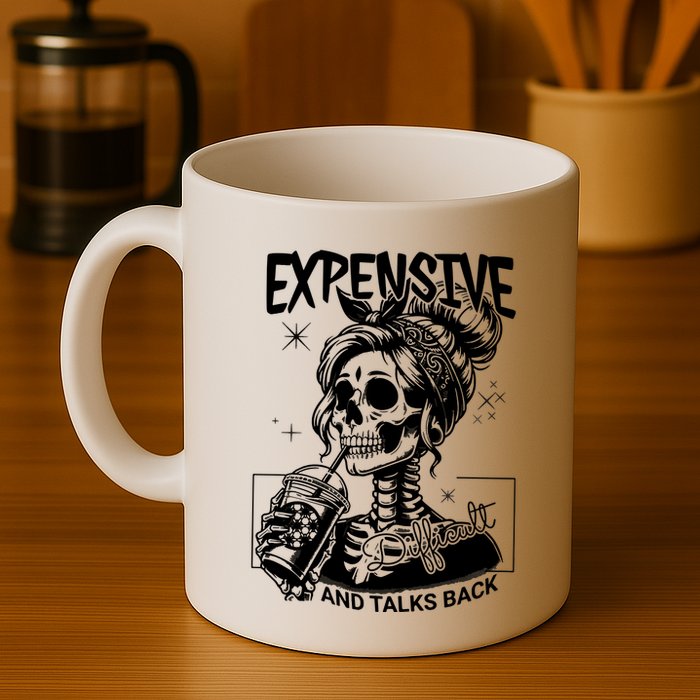 Expensive Difficult And Talks Back Mug