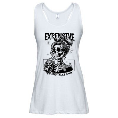 Expensive Difficult And Talks Back Ladies Essential Flowy Tank