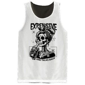 Expensive Difficult And Talks Back Mesh Reversible Basketball Jersey Tank