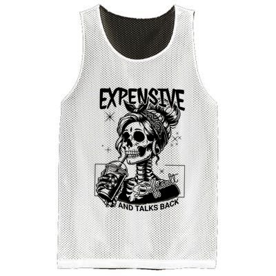 Expensive Difficult And Talks Back Mesh Reversible Basketball Jersey Tank