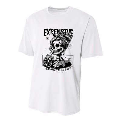 Expensive Difficult And Talks Back Youth Performance Sprint T-Shirt