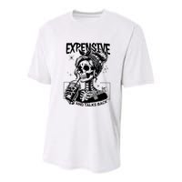 Expensive Difficult And Talks Back Youth Performance Sprint T-Shirt