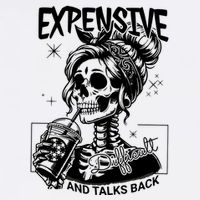 Expensive Difficult And Talks Back Youth Performance Sprint T-Shirt