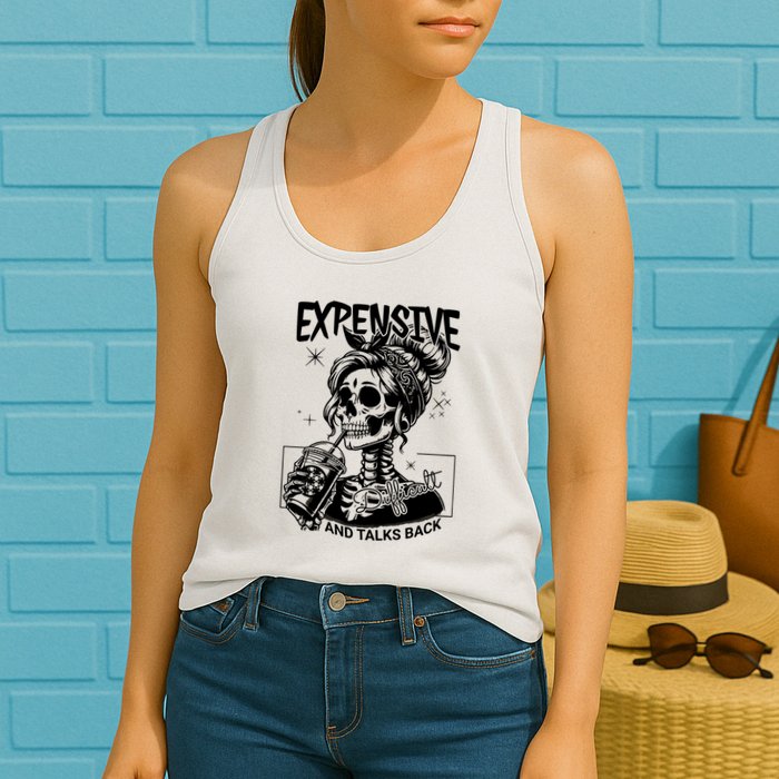 Expensive Difficult And Talks Back Womens Tank Top