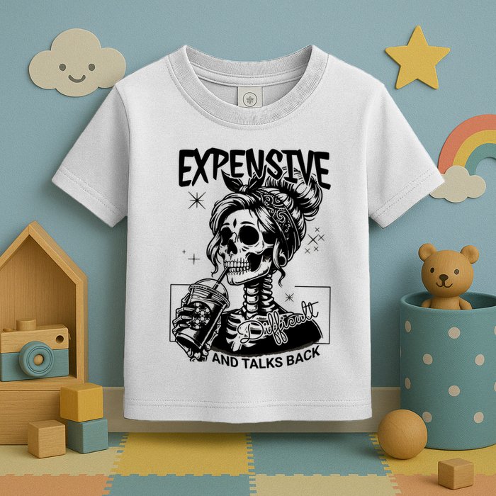Expensive Difficult And Talks Back Toddler T-Shirt