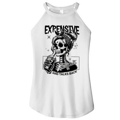 Expensive Difficult And Talks Back Women's Perfect Tri Rocker Tank