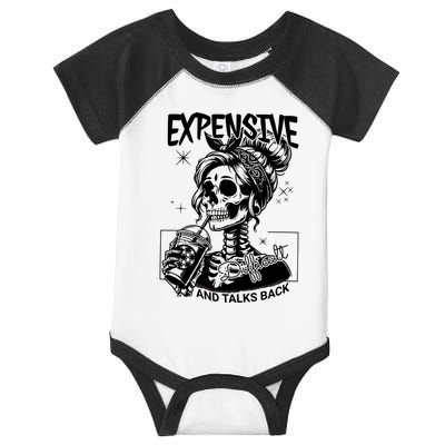 Expensive Difficult And Talks Back Infant Baby Jersey Bodysuit