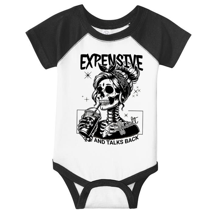 Expensive Difficult And Talks Back Infant Baby Jersey Bodysuit