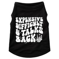 Expensive Difficult And Talks Back Groovy Doggie Tank