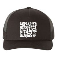 Expensive Difficult And Talks Back Groovy Yupoong Adult 5-Panel Trucker Hat