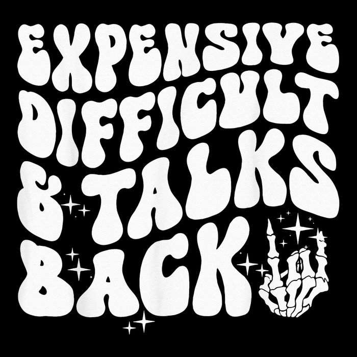 Expensive Difficult And Talks Back Groovy Backpack