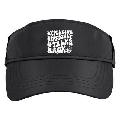 Expensive Difficult And Talks Back Groovy Adult Drive Performance Visor