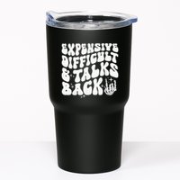 Expensive Difficult And Talks Back Groovy Tumbler