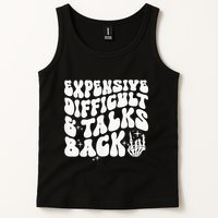 Expensive Difficult And Talks Back Groovy Tank Top