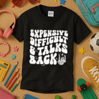 Expensive Difficult And Talks Back Groovy Kids T-Shirt