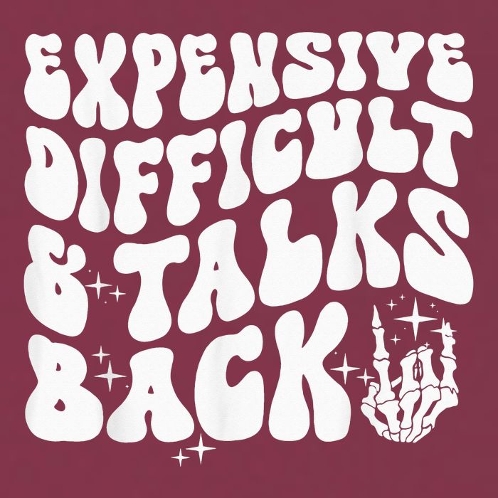 Expensive Difficult And Talks Back Groovy 16oz Travel Tumbler