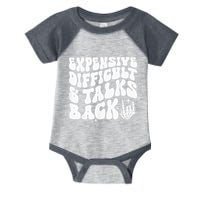 Expensive Difficult And Talks Back Groovy Infant Baby Jersey Bodysuit