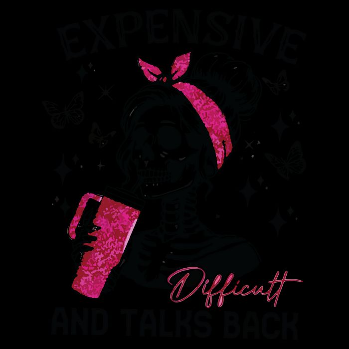 Expensive Difficult And Talks Back 16oz Travel Tumbler