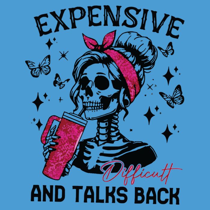 Expensive Difficult And Talks Back Tie Dye Hoodie