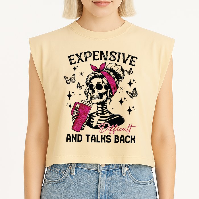 Expensive Difficult And Talks Back Garment-Dyed Women's Muscle Tee