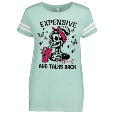 Expensive Difficult And Talks Back Enza Ladies Jersey Football T-Shirt