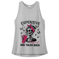 Expensive Difficult And Talks Back Ladies PosiCharge Tri-Blend Wicking Tank