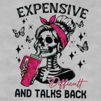 Expensive Difficult And Talks Back Ladies PosiCharge Tri-Blend Wicking Tank
