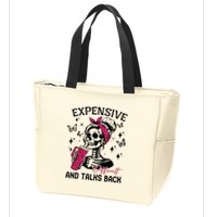 Expensive Difficult And Talks Back Zip Tote Bag