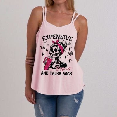 Expensive Difficult And Talks Back Women's Strappy Tank