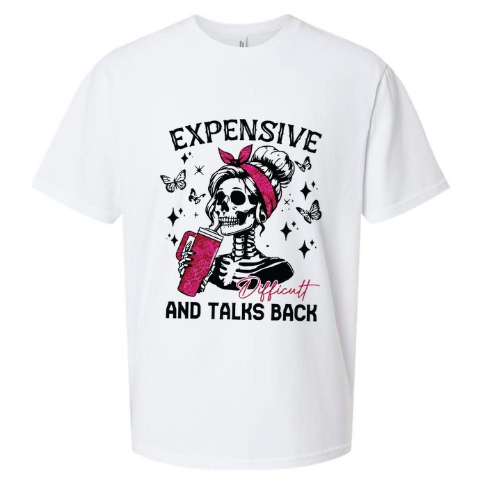 Expensive Difficult And Talks Back Sueded Cloud Jersey T-Shirt