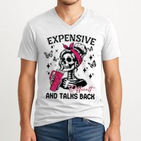 Expensive Difficult And Talks Back V-Neck T-Shirt