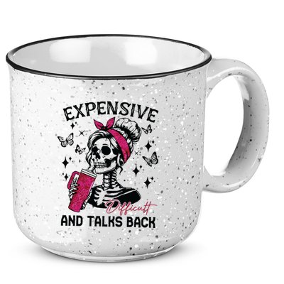 Expensive Difficult And Talks Back 15oz Campfire Ceramic Mug