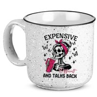 Expensive Difficult And Talks Back 15oz Campfire Ceramic Mug