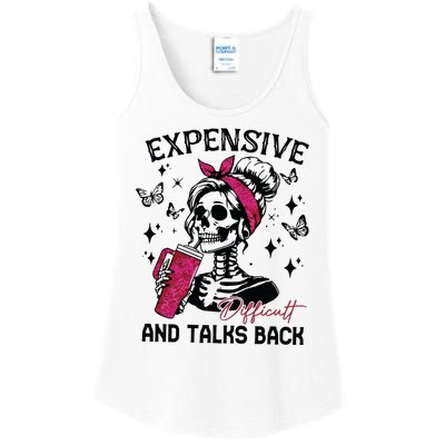 Expensive Difficult And Talks Back Ladies Essential Tank