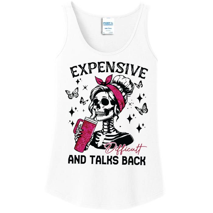 Expensive Difficult And Talks Back Ladies Essential Tank