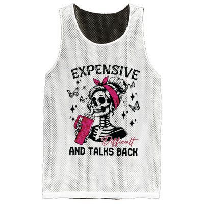 Expensive Difficult And Talks Back Mesh Reversible Basketball Jersey Tank