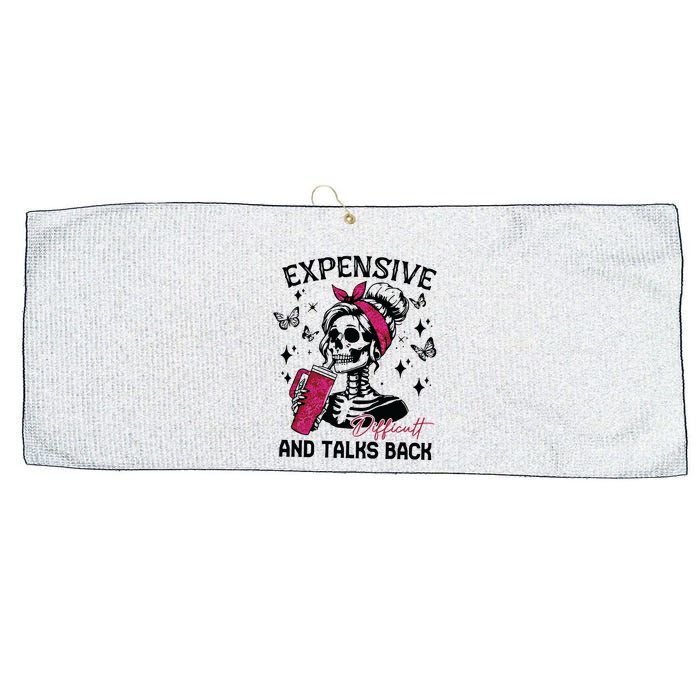 Expensive Difficult And Talks Back Large Microfiber Waffle Golf Towel