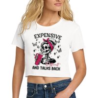 Expensive Difficult And Talks Back Crop Top