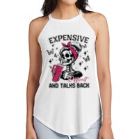 Expensive Difficult And Talks Back Women's Perfect Tri Rocker Tank