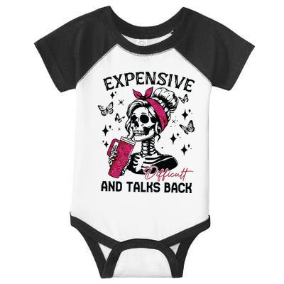Expensive Difficult And Talks Back Infant Baby Jersey Bodysuit
