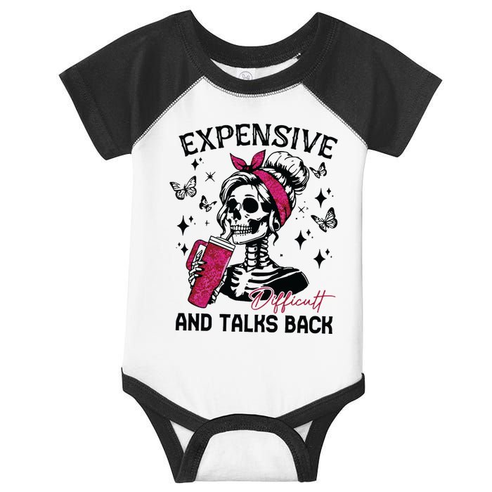 Expensive Difficult And Talks Back Infant Baby Jersey Bodysuit