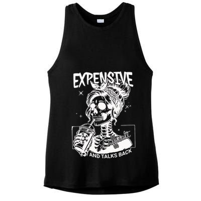 Expensive Difficult And Talks Back Ladies PosiCharge Tri-Blend Wicking Tank