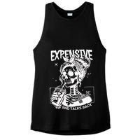 Expensive Difficult And Talks Back Ladies PosiCharge Tri-Blend Wicking Tank