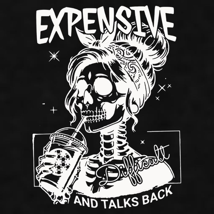 Expensive Difficult And Talks Back Ladies PosiCharge Tri-Blend Wicking Tank