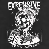 Expensive Difficult And Talks Back 7 Panel Mesh Trucker Snapback Hat