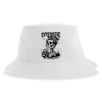 Expensive Difficult And Talks Back Sustainable Bucket Hat