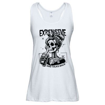 Expensive Difficult And Talks Back Ladies Essential Flowy Tank