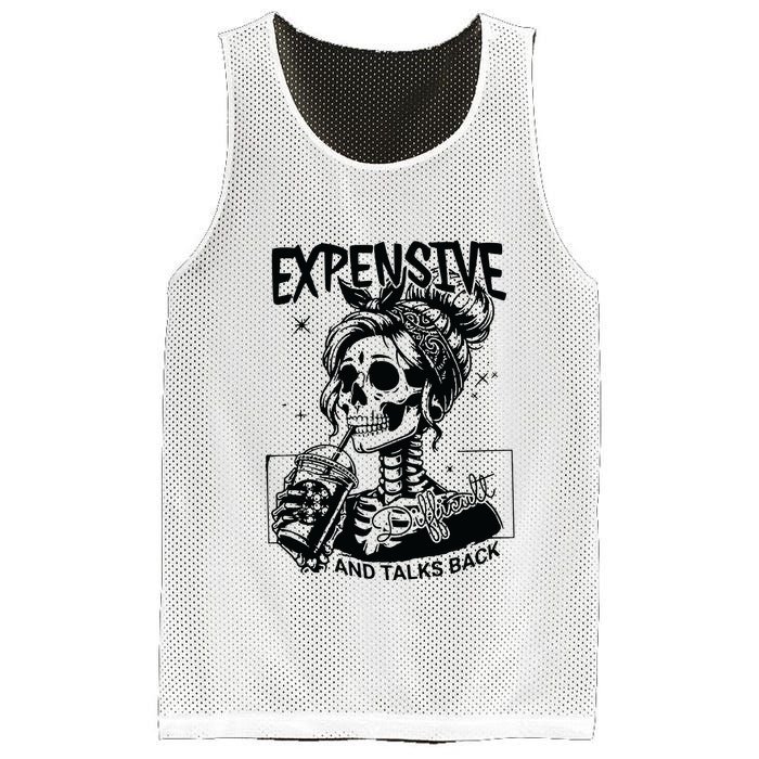 Expensive Difficult And Talks Back Mesh Reversible Basketball Jersey Tank