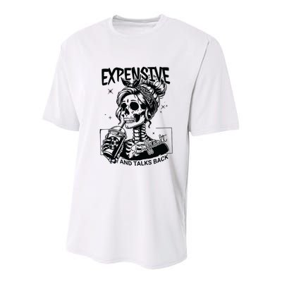 Expensive Difficult And Talks Back Youth Performance Sprint T-Shirt