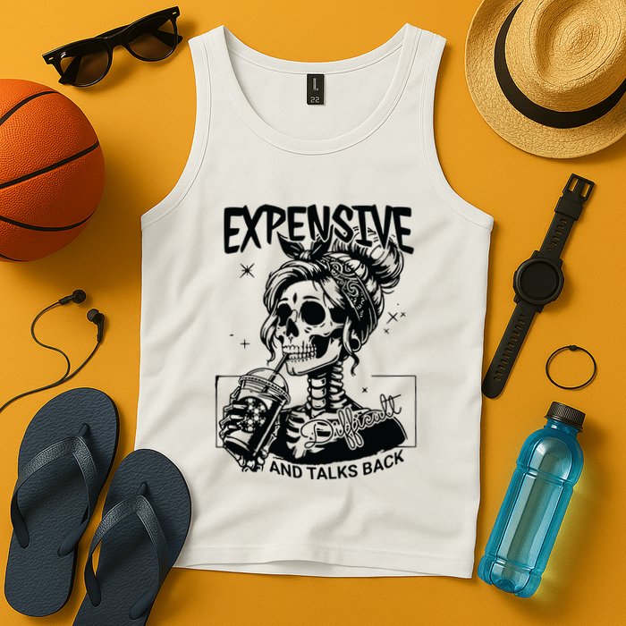 Expensive Difficult And Talks Back Tank Top